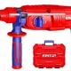 Marteau Perforateur Sds Plus Emtop Erhrl801 800 Watts 2.5 Joules + Burins et Forets